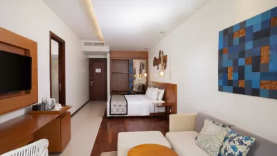 Deluxe Building - Living area 